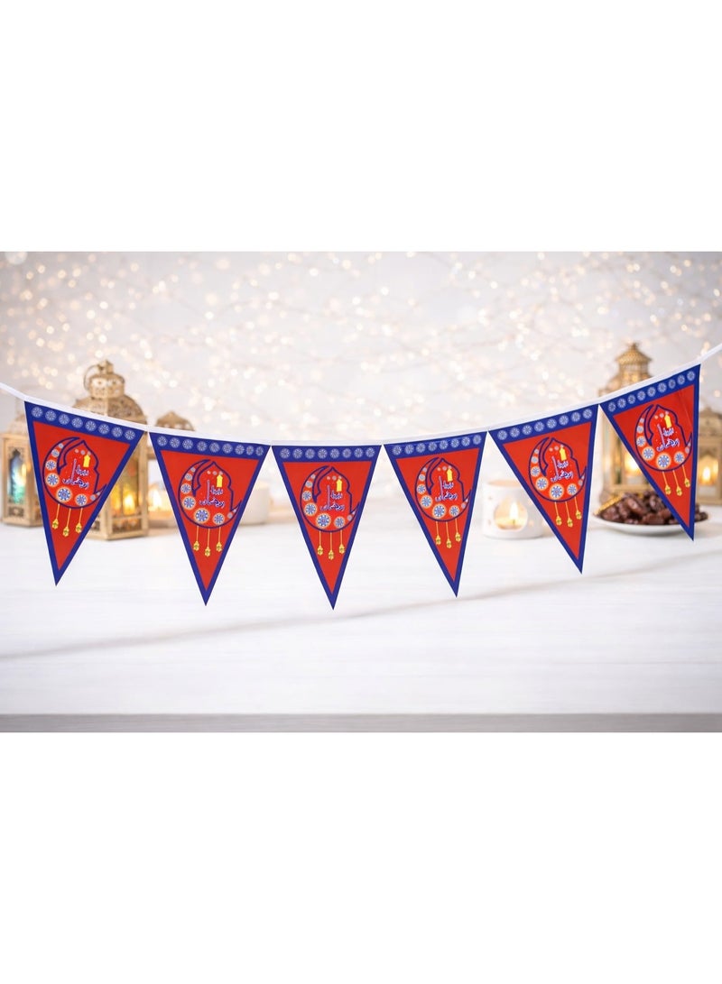 Ramadan Kareem Decorative Hanging Banner Flags – Islamic Home & Party Decoration - Image 2